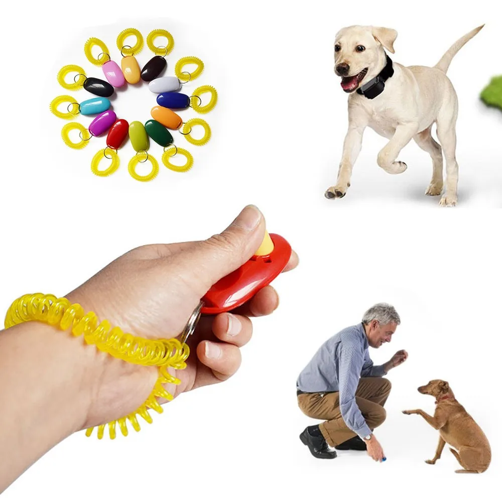 Hot Selling Pet Sound Trainer Custom I-Click Dog Training Clicker Pet Trainer Clicker for Dog