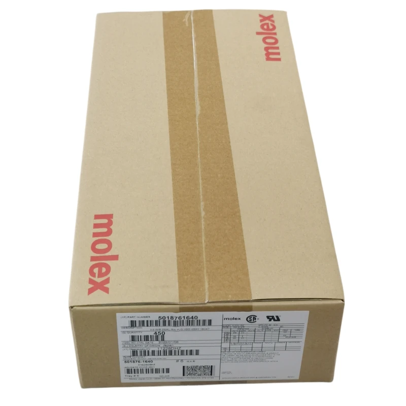 Original MOLEX iGrid PCB Header 5018761640 Wire Housing 2.0mm Pitch  Right-Angle 16 Pin Connector Tin Plating Tray