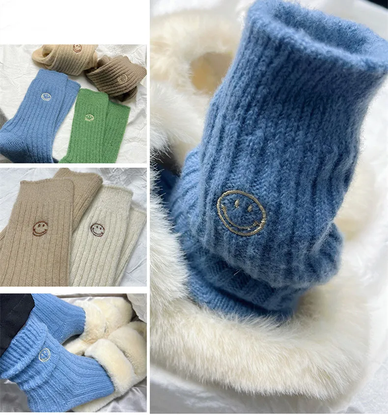 Bioserica Era Women Wool Socks Winter socks Merino wool thick thermal socks Wool for winter