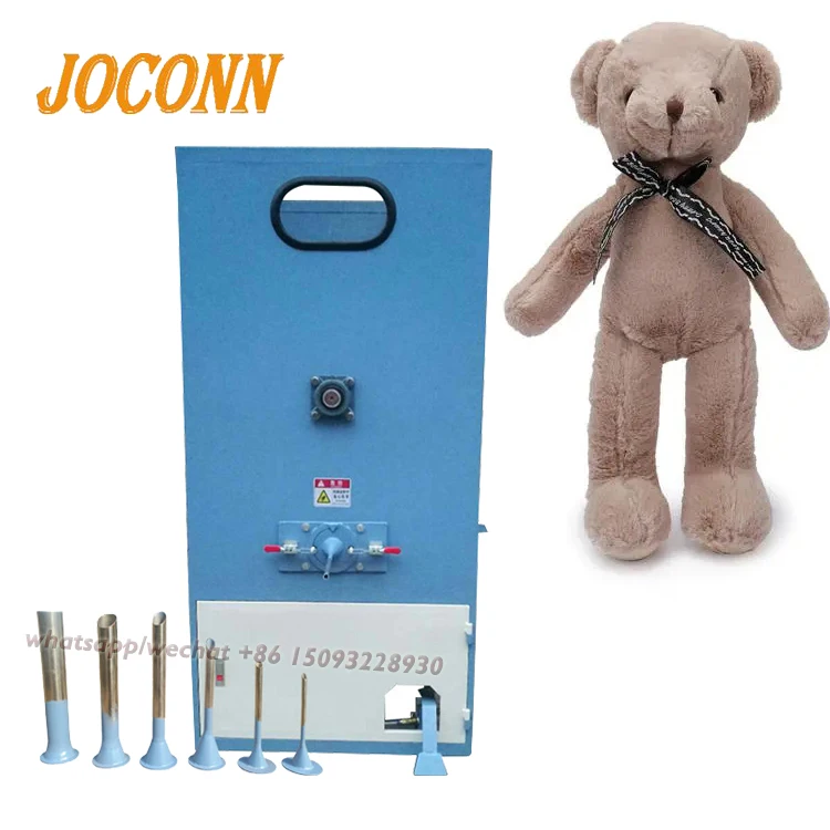 Single Double nozzle plush DIY toy doll stuffing  filling machine  Cotton-filled Tube Plush Toy Filling Machine with Foot Switch