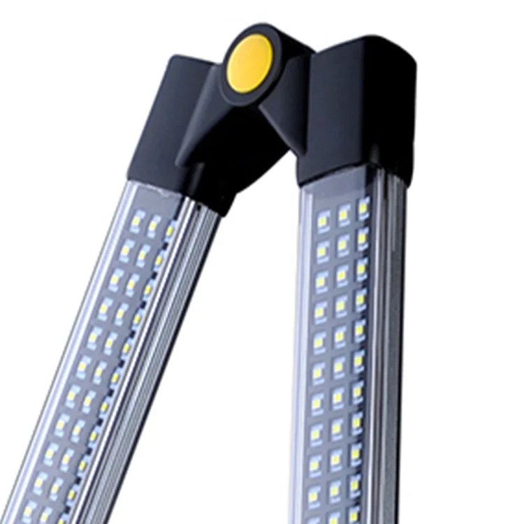 TOP Seller Led Rechargeable Foldable 120 LED Under Hook Work Light Lamp Car Repaiding Light Automobile Emergency  Light