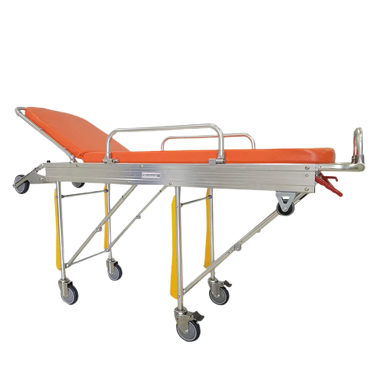 Automatic Loading Transfer Hydraulic Patient Transport Bed Ambulance Stretcher Dimensions Emergency Stretcher