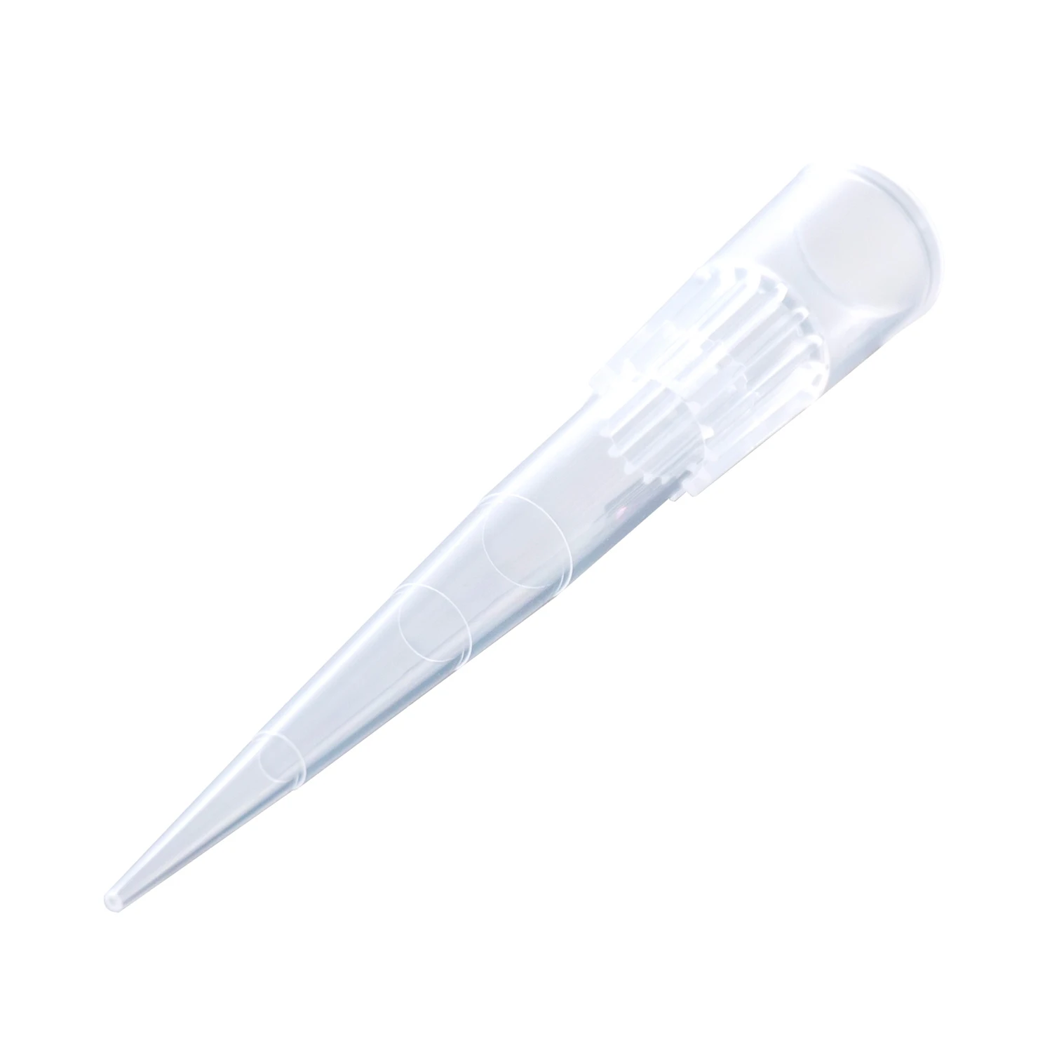 Biochemistry laboratory Rainin 200uL transparent LTS disposable  tips with packed in bag