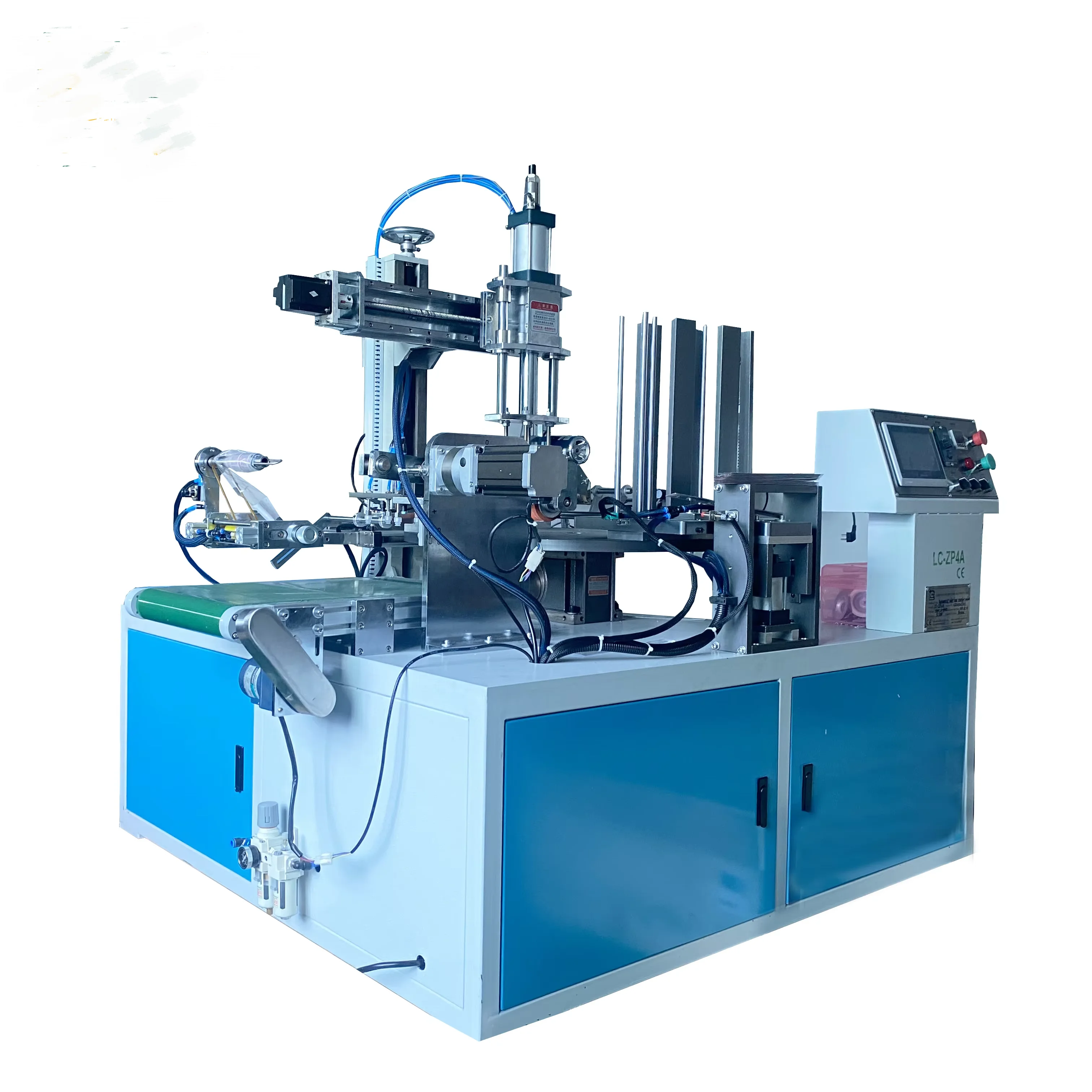 New Original full Automatic Rotary heat transfer Machine for ruler/plastic product with PLC control