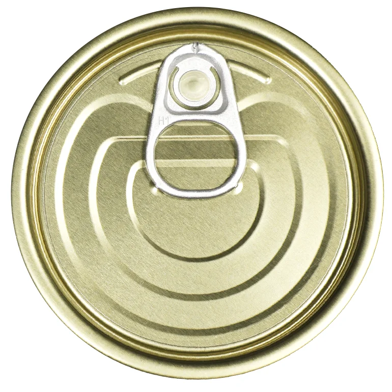 214# Easy Open End TFS Eoe Easy Open Lid Manufacturer Can Lids Metal End Can Cover