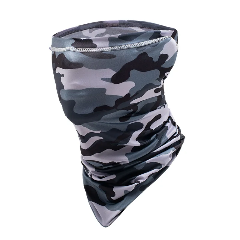 Wholesale Polyester Spandex sublimation sun protection upf 50+ Face Mask  Men & Women neckerchief