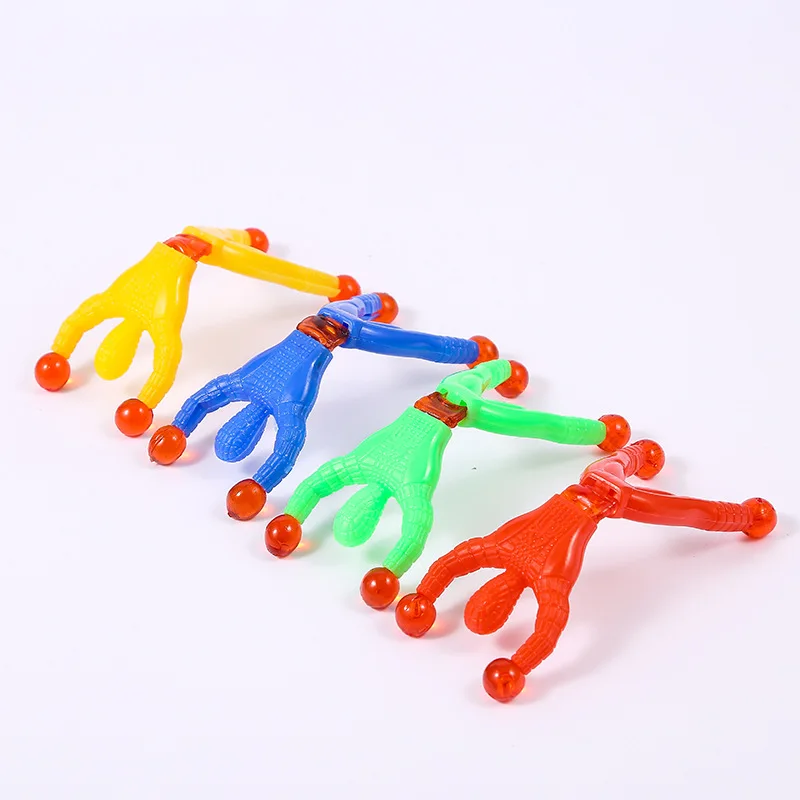 Sticky Wall Climbing Men Novelty Gift Party Kids Children Spider Climbing wall man customized Climb Wall Sticky Palm Toys