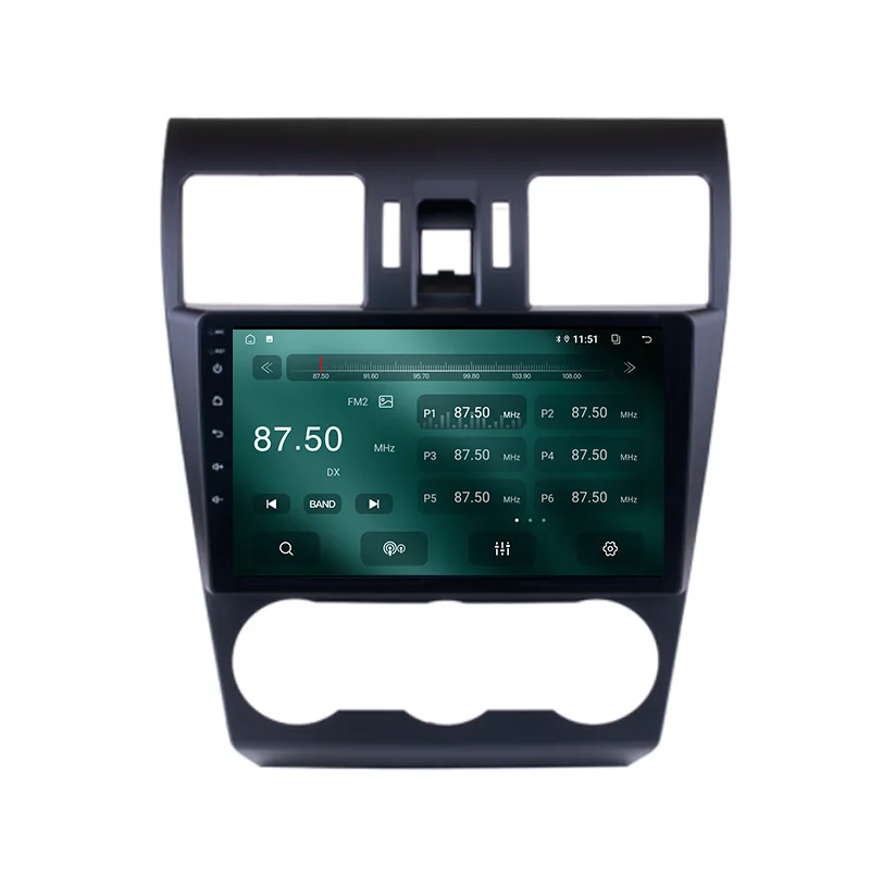 10 0 Android сенсорный экран GPS автомобильное радио для SUBARU FORESTER 2013-2016 музыкальный мультимедийный автомобильный DVD-плеер