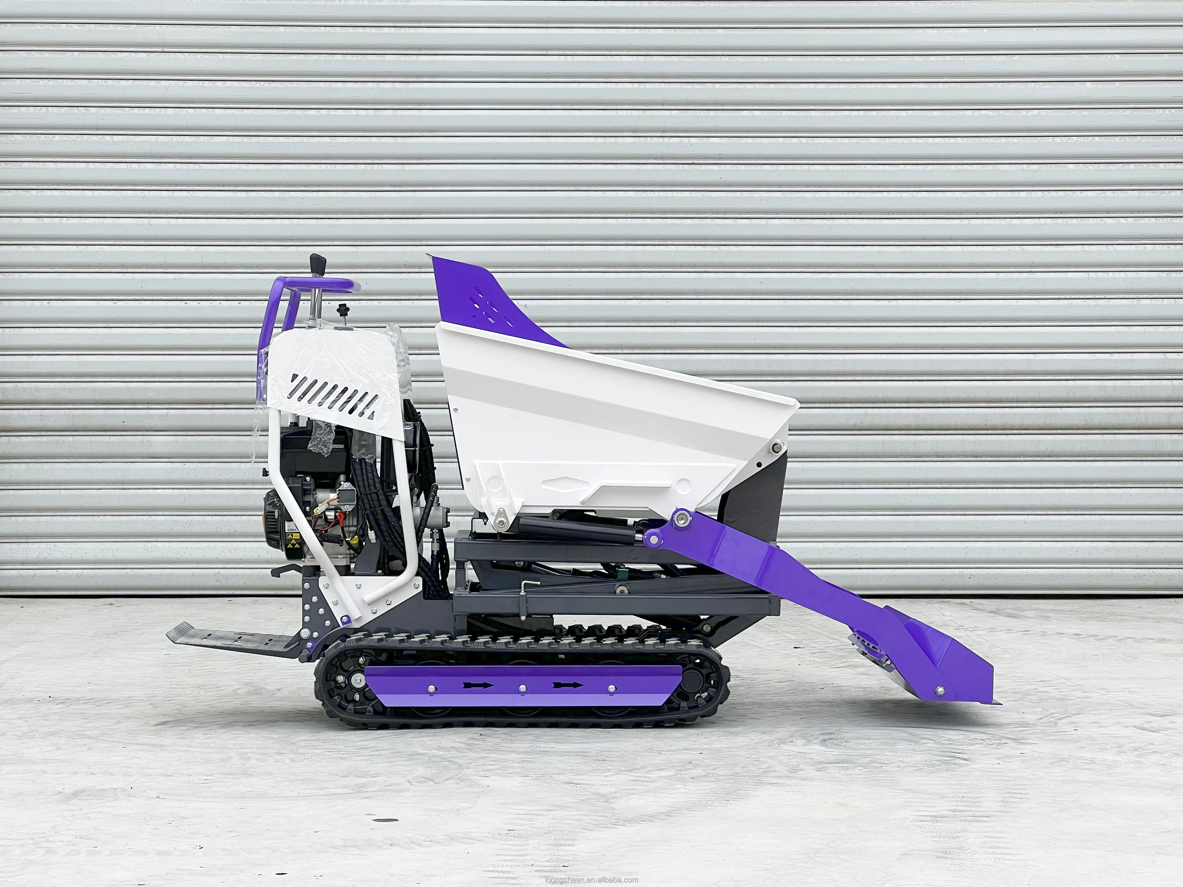 500kg 800kg Farm Crawler Dumper Hydraulic Mini Loader Sale Best Mini Dumper Loader Low Price