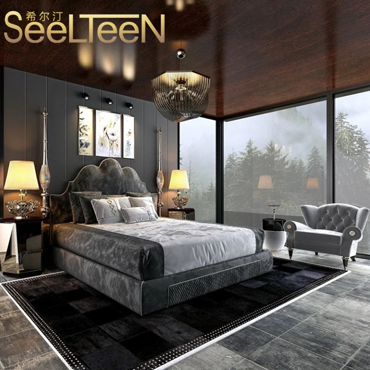 Antique Made in Foshan Hotel living room bedroom furniture set