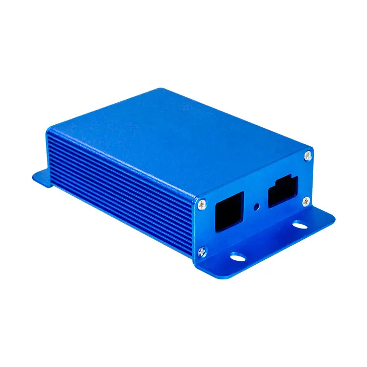 custom Extruded aluminum Housing Alloy 6000 Series T3-T8 aluminum electrical junction box small split body aluminum enclosure