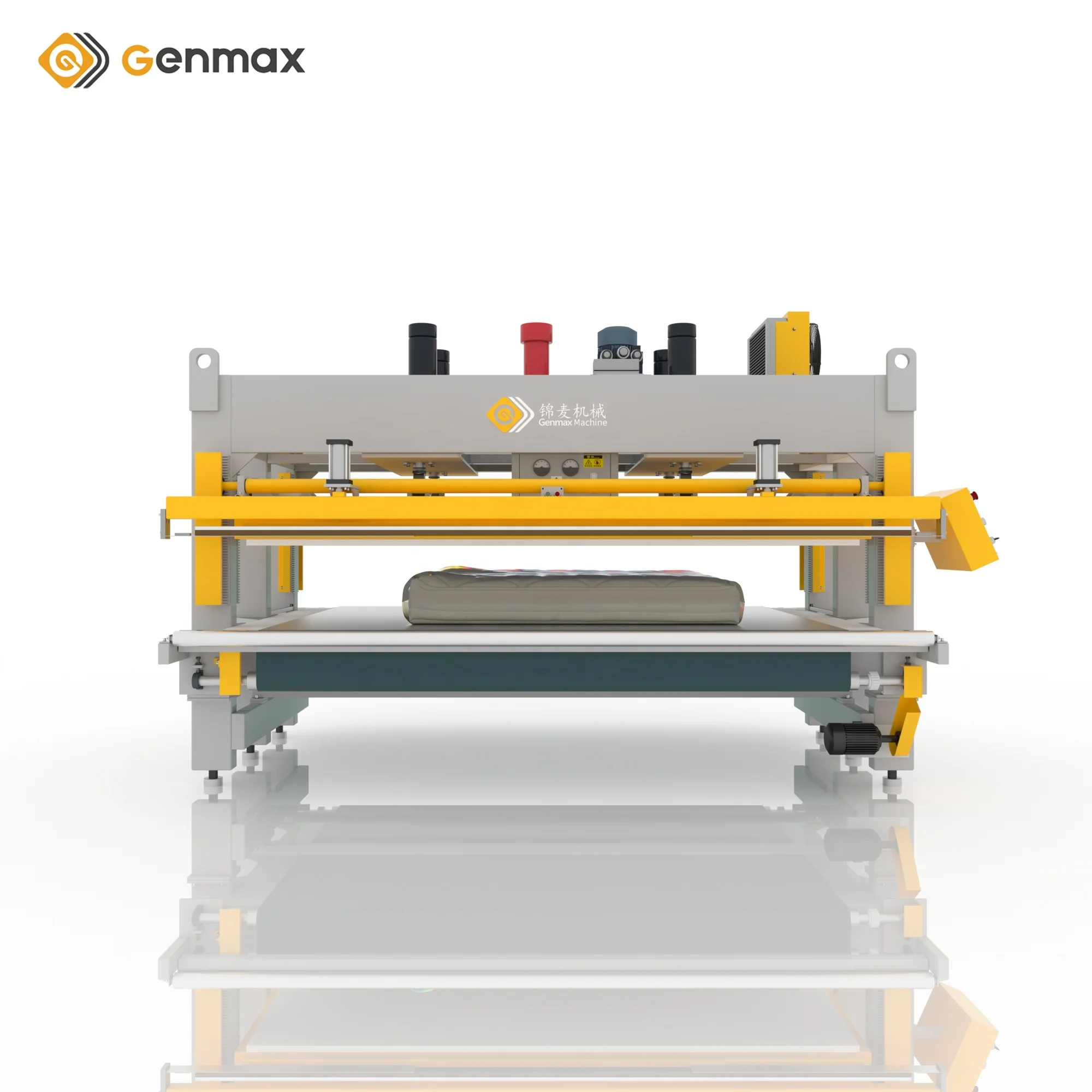 Compress MachineAutomatic Mattress Film Packing Wrapping Machine For Foam Latex And Spring Mattress