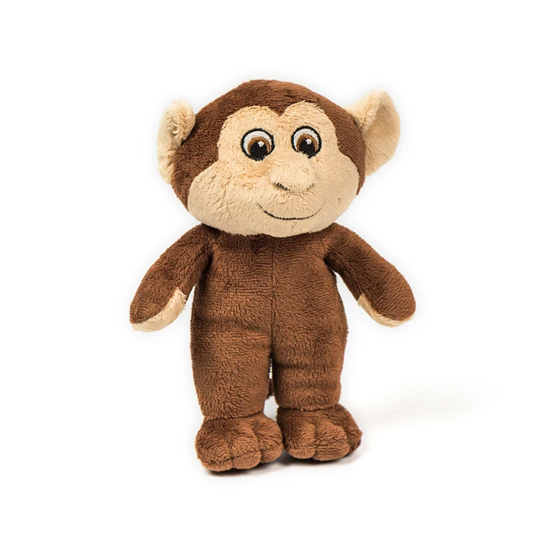 Оптовая продажа на заказ милые мягкие обезьяны мягкие игрушки животных мини Магнитные плечевые плюшевые
