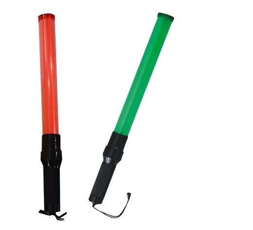 Emergency Rechargeable/Battery Led Strobe Plastic Light Traffic Baton  for Safety