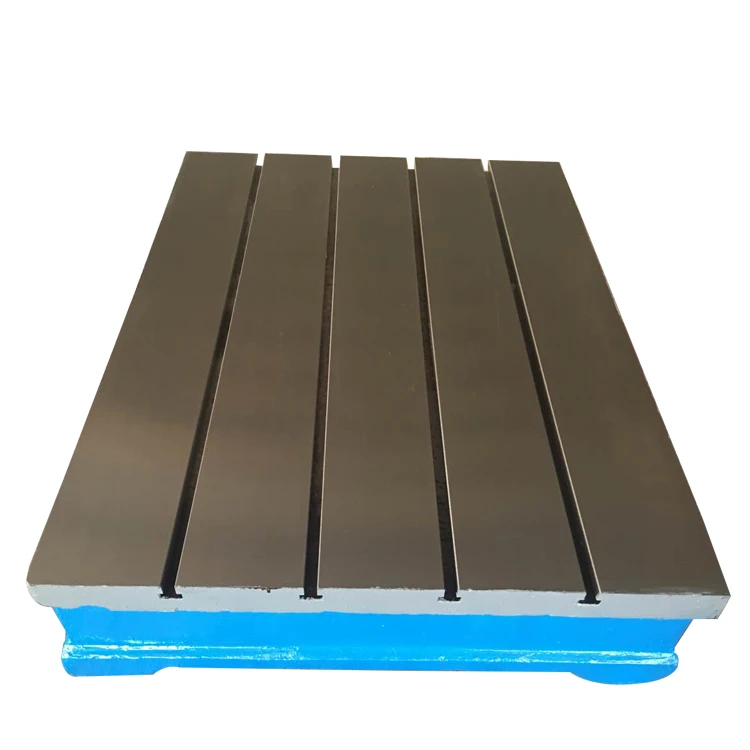 t-slots testing cast iron surface plate