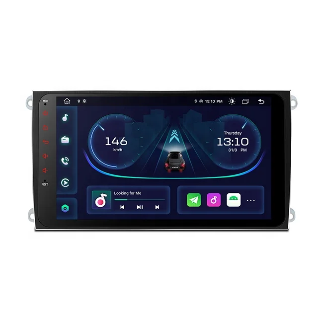 9 inch Octa Core Android 11 Car Stereo Navigation System With Built-in CarAutoPlay Android Auto DSP Screen Mirroring for Porsche