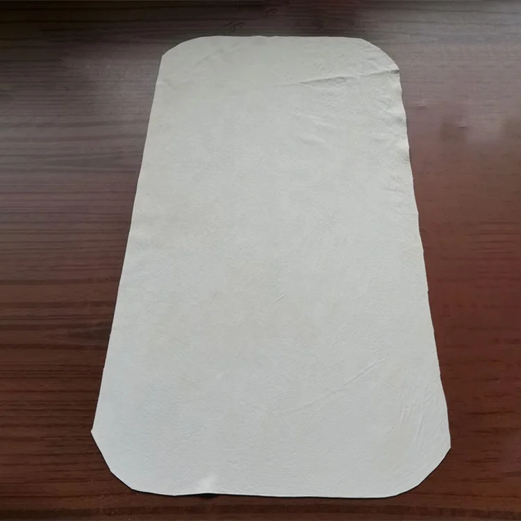 OEM C0760 Natural Chamois Clean Genuine Leather Cloth Car Auto home Motorcycle wash Care Quick Dry Chamois Car Towel