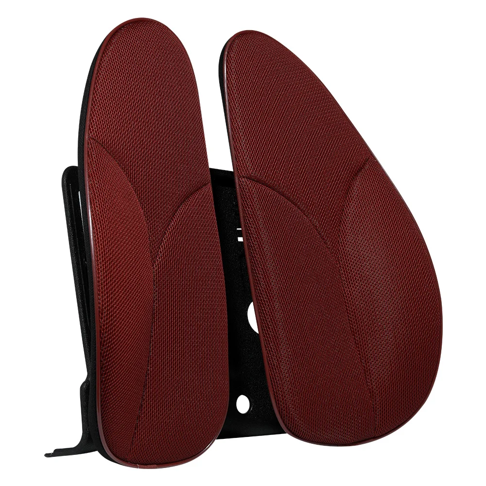 Wholesales car seat accessories lumbar cushion Portable Mesh Car Back waist back Support Cushion Cars  lumbar support cushion