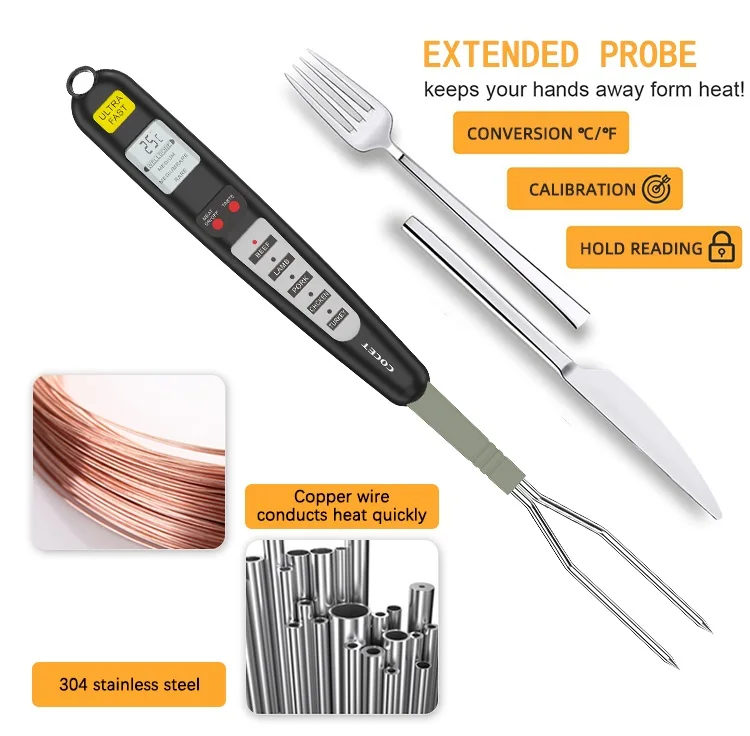 Беспроводные цифровые водонепроницаемые Термометры кухонные жидкие для приготовления пищи барбекю мясные термометры