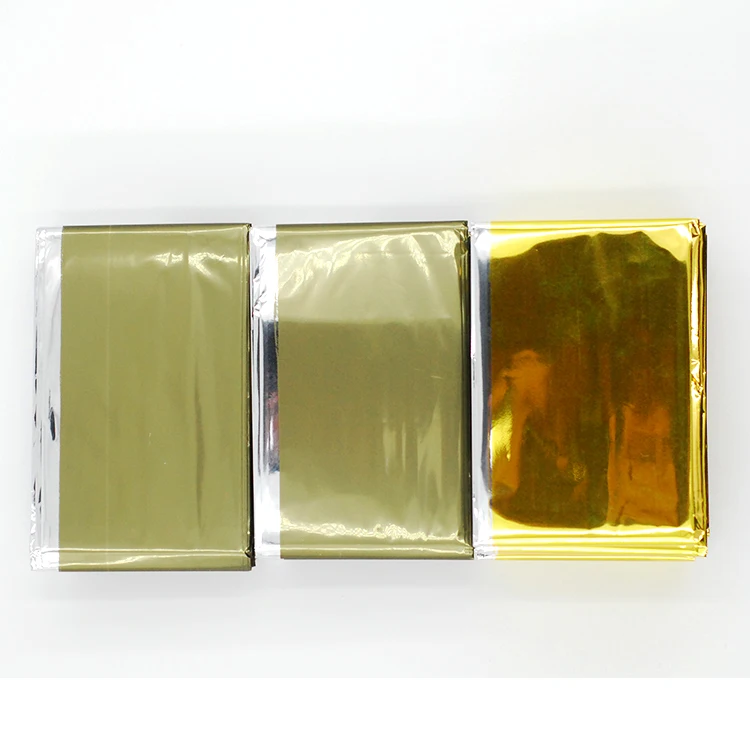 First Aid Outdoor Keep Warming Thermal Survival Blanket Emergency Foil Camping Mylar Aluminum Survival Emergency Blanket