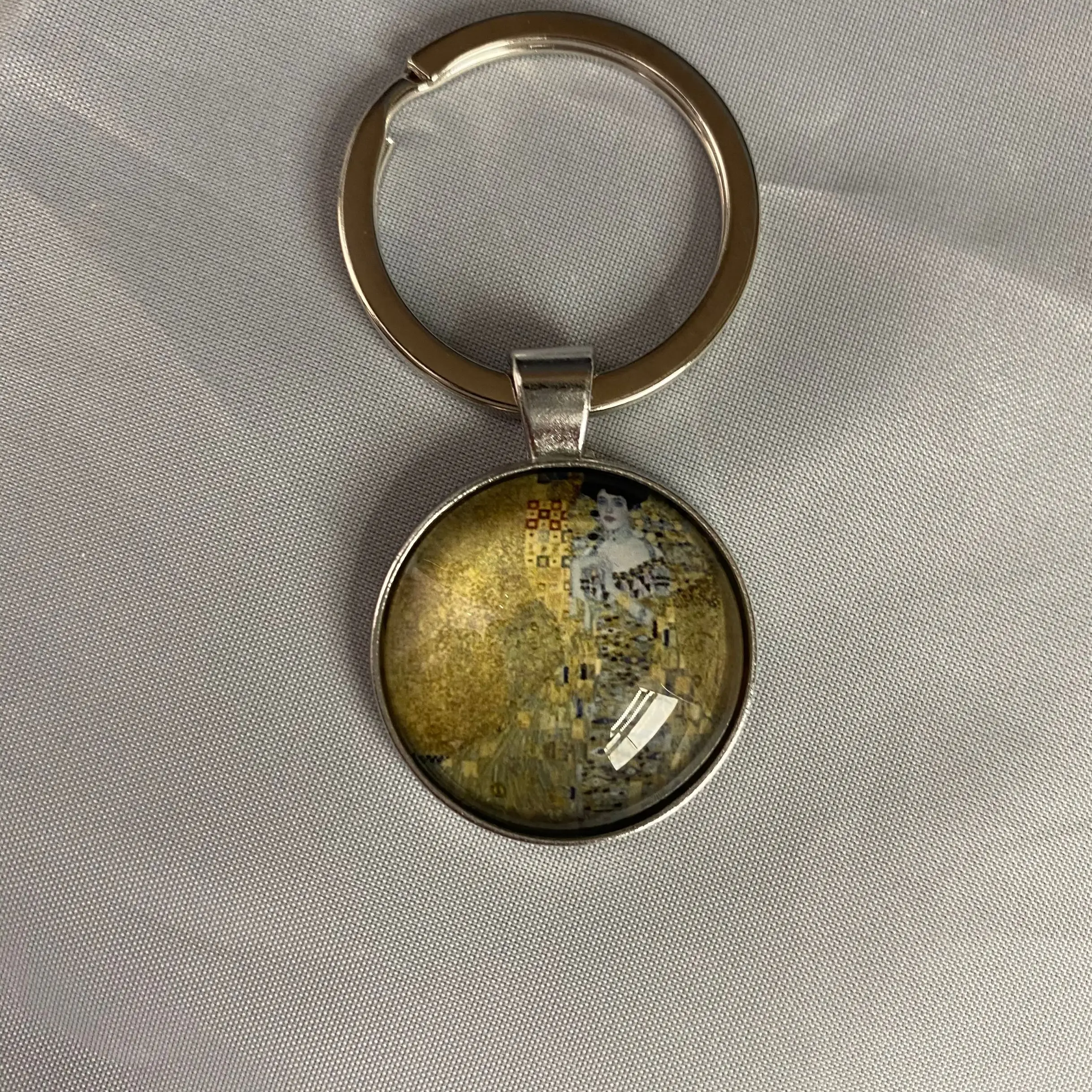 Klimt Keychains Top Sale Guaranteed Quality Business Keychain Stainless Steel Metal Keychain