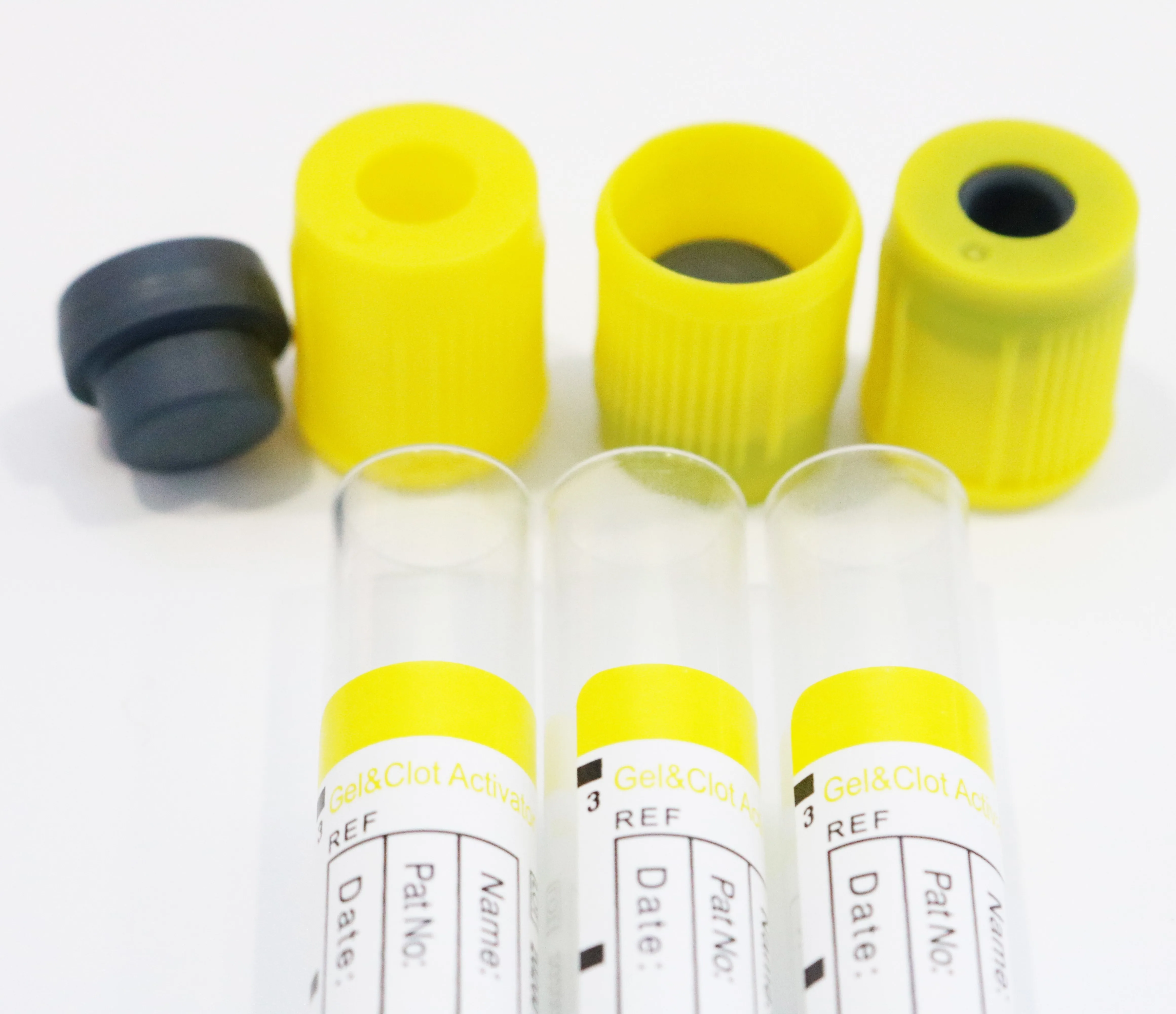 
disposable vacuum gel and clot activator blood collection tube SST tube CE ISO13485 high quality cheap price PET glass gel 