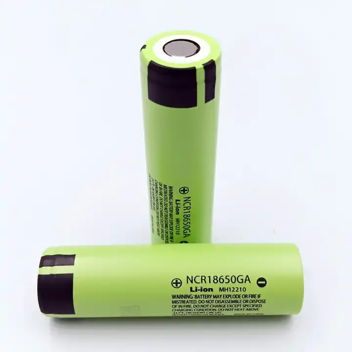 100% Original NCR18650GA 3450mAh 10A Lithium Ion Rechargeable Battery Flat Top 18650 Cells