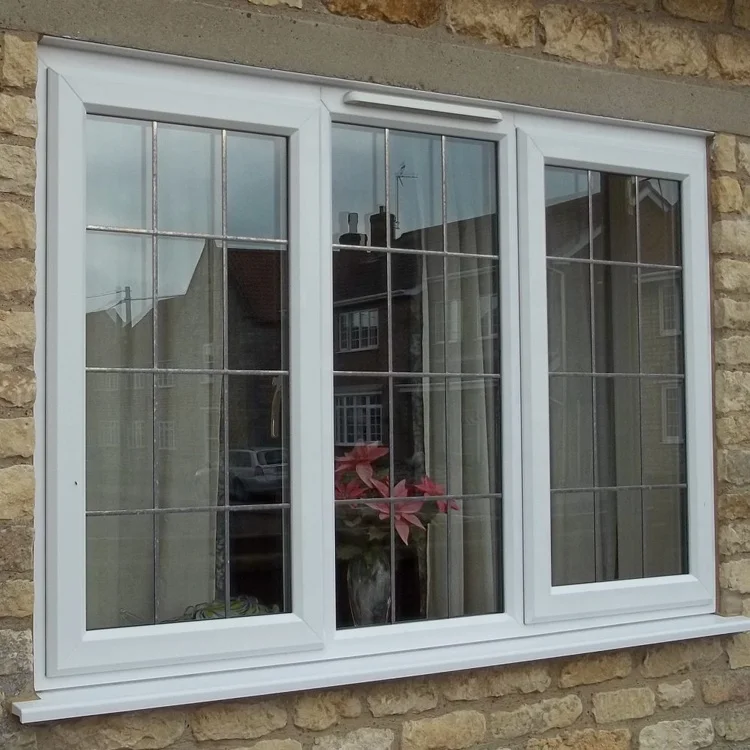 Ghana hot sale PVC//Upvc Plastic materior sliding window with glass