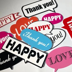 20 Designs 8x10 Double Sided Wedding Photo Booth Wedding Props Photo Booth Signs