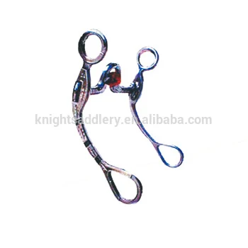 SS Training Bit with Copper Inlay High Port Mouth