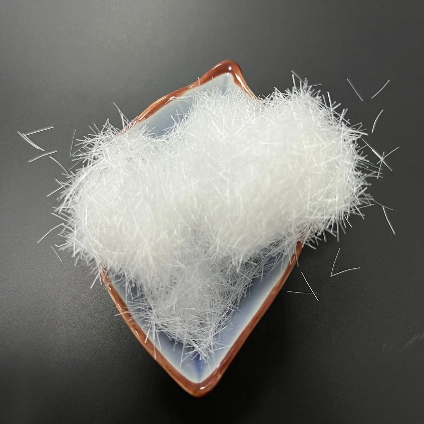 UHPC Fibres 6mm & 12mm Synthetic PVA Fibres Raw Pattern Synthetic Fibre for Ultra High Performance Concrete