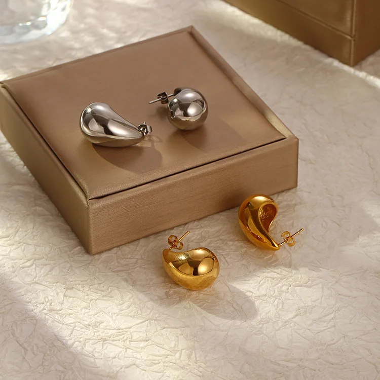 Perfectly Around Earlobe Smooth Sleek Sculpted Dome Shape Unique Elegant Lightweight Comfortable For Women Earring