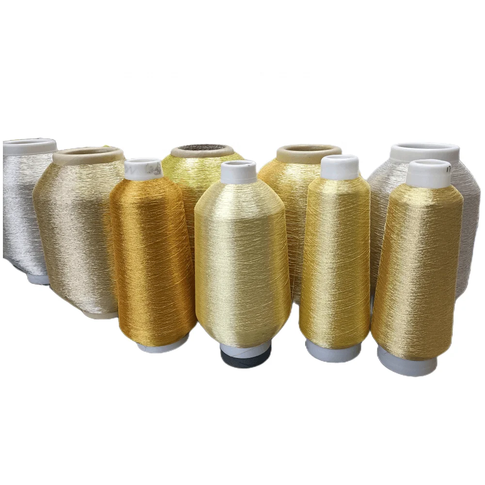 ST TYPE PURE GOLD COTTON METALLIC YARN