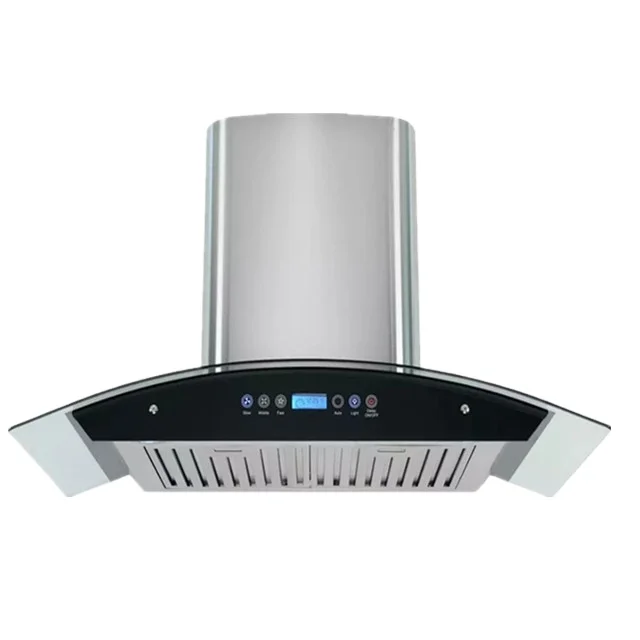 Kitchen Appliance European Top Glass Cooker Hood