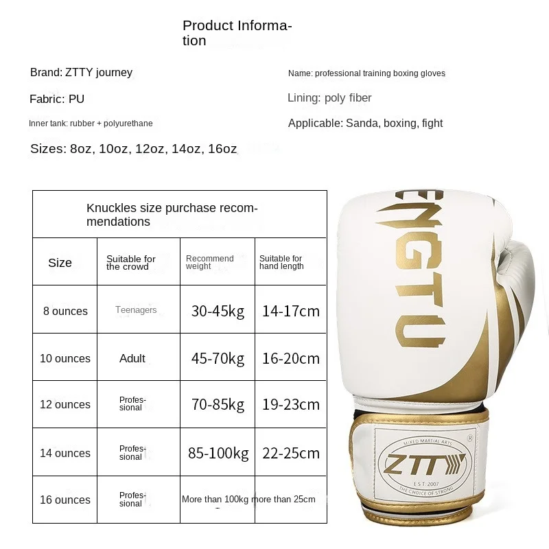 Wholesale Adult Boxing Gloves Protective Gear Tear-resistant PU Rubber and Plastic Liner Gloves