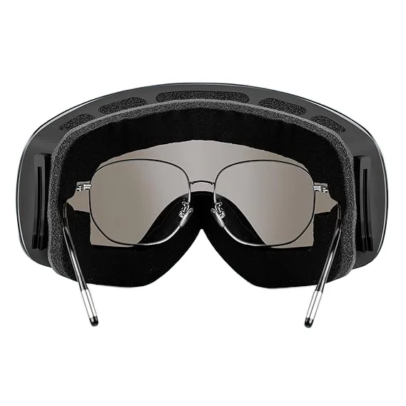 Optical OEM Sport Magnetic Ski Goggles OTG Ski Glasses With UV400 Lens Anti Fog Snowboarding Skiing Goggles for Men Women