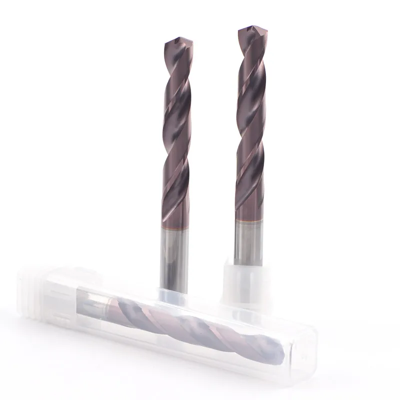 lathe CNC Tungsten carbide twist drill bit coating  1.0-20.0mm