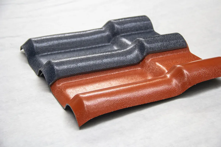 Fire resistance ASA resin roof tile pvc roof upvc sheet