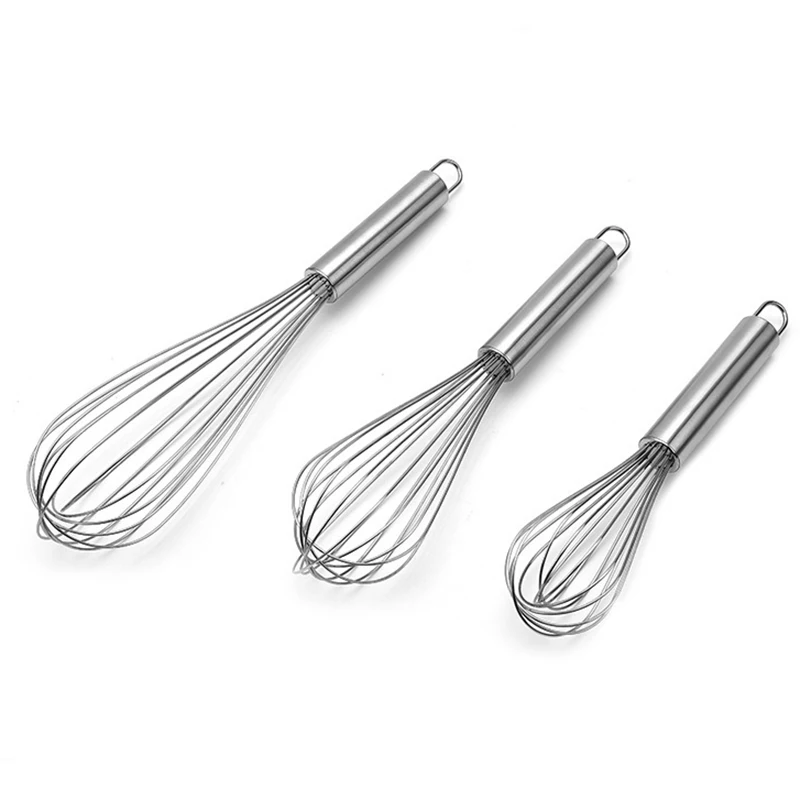 Wholesale household stainless steel hand whisk baking tools