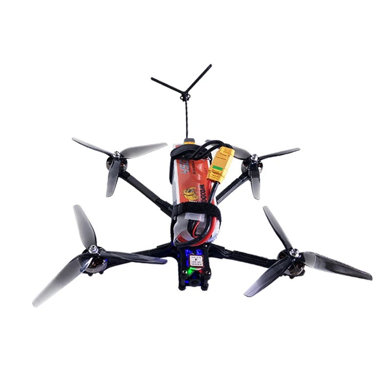 High definition digital image 7-inch long endurance FPV traversing aircraft rack equipped with camera and photography module set