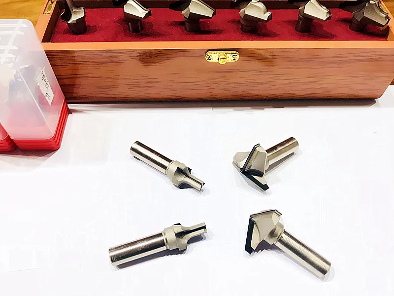 3 Flutes 120 Degree V Groove and Profile Engraving Cutter Wood Milling Cutter Tools for Sale