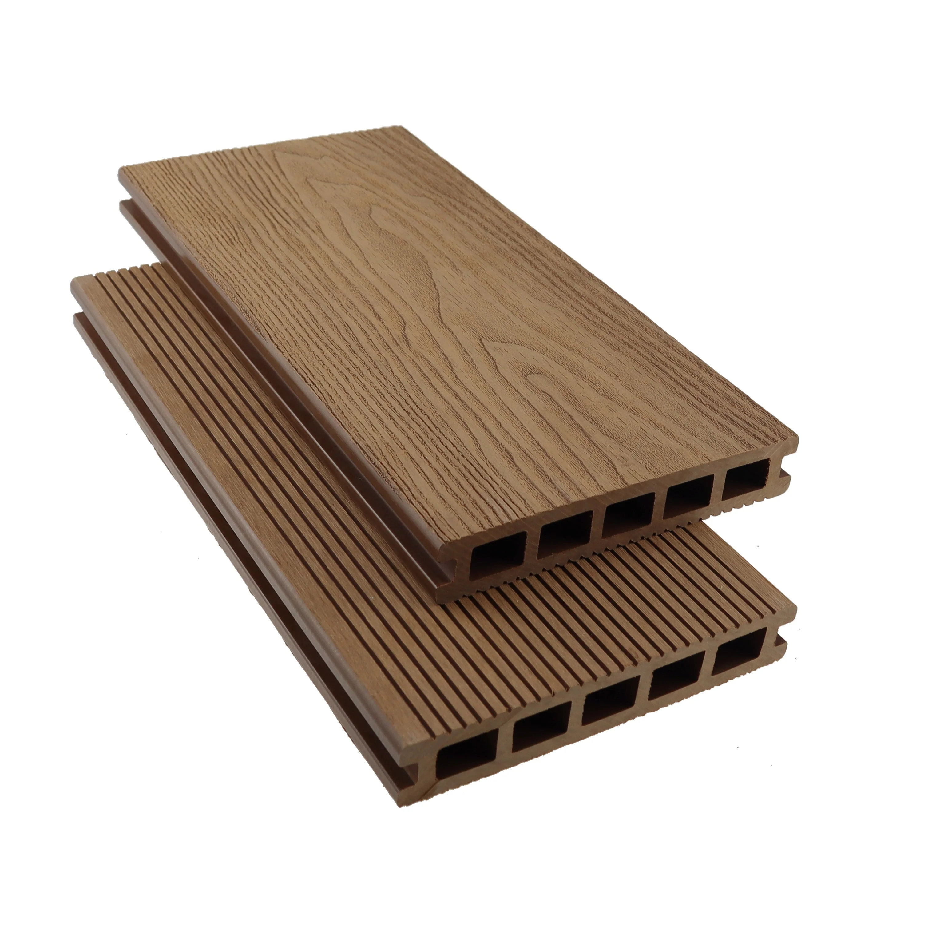 
2020 New 3D wood grain deck online deep embossed wpc decking wood plastic composite deck for outdoor 