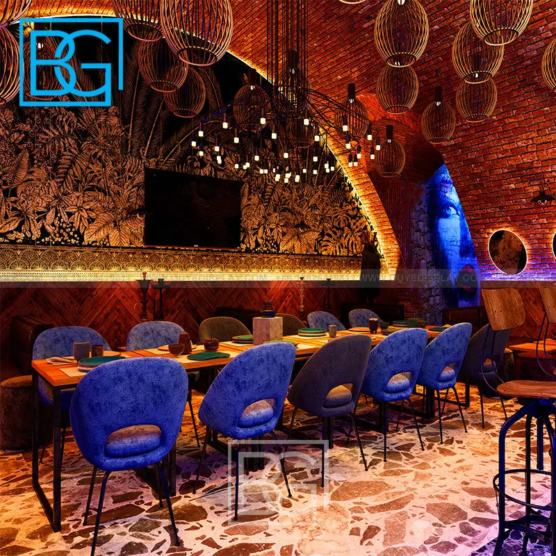 Glass Vapor Supplier Display Cabinet Factory Unique Modern Hookah Shisha Hookah Lounge Furniture Table