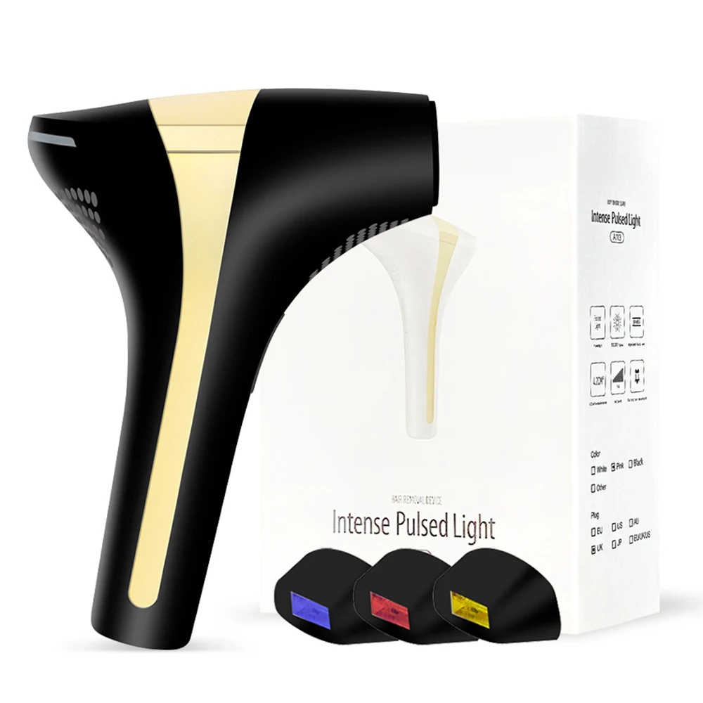Оптом 3 в 1 устройство для домашнего использования Ipl лазерная эпиляция перманентное Удаление волос безболезненное удаления домашних условиях IPL