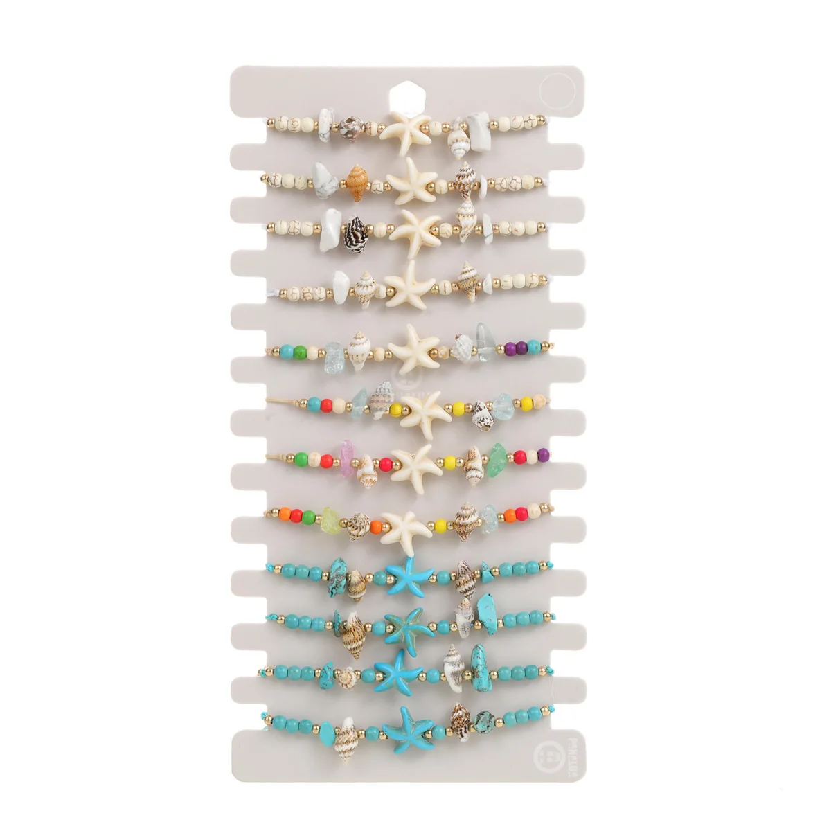 turquoise bead jewelry bangles natural shell  conch beach bracelet