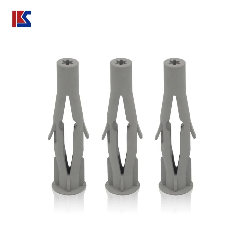 China manufacture expansion conical anchor with screw PP Conical Anchor plastic wall plug