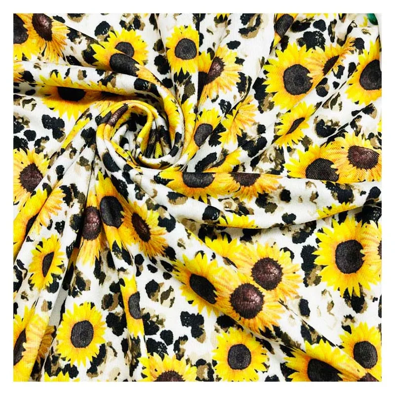 Factory Direct Supply Custom Design 100% Rayon Fabric Ladies Summer Skirt Breathable Fabric Soft Thin Rayon Printed Fabric