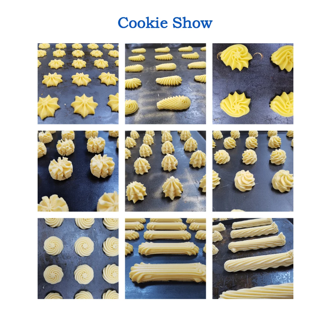 Multifunctional Conveyor Belt Up and Down Cookie Machine Jenny Cookie/Wire Cut Cookie Making Machine