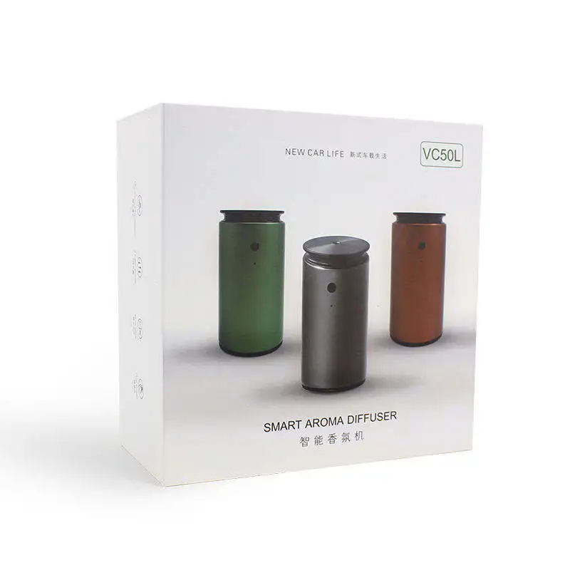 Car Scent Diffuser 20ml Portable Ultrasonic Perfume Nebulizer Aroma Car Diffuser Perfume Bottles With Scented Liquid