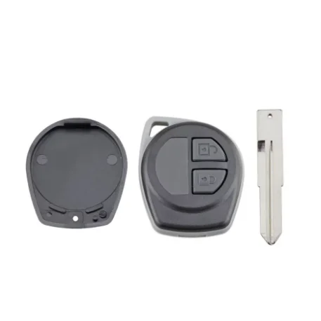 2 Buttons Car Key Fob Case Shell Replacement Remote Cover Car Key Accessories Fit for SUZUKI Vitara Swift Ignis SX4 Liana